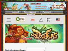 Tablet Screenshot of dofusbuy.com